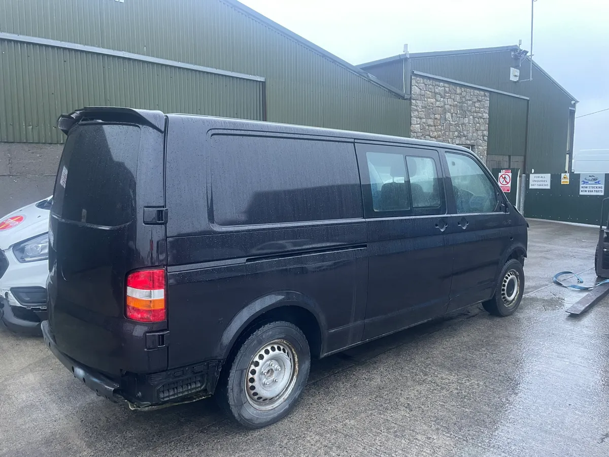 2008 vw transporter 2.5 tdi for dismantling