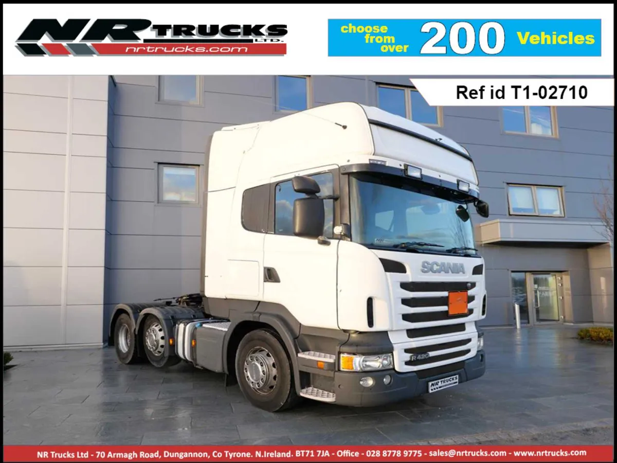 Scania R420 Topline 6x2 Midlift