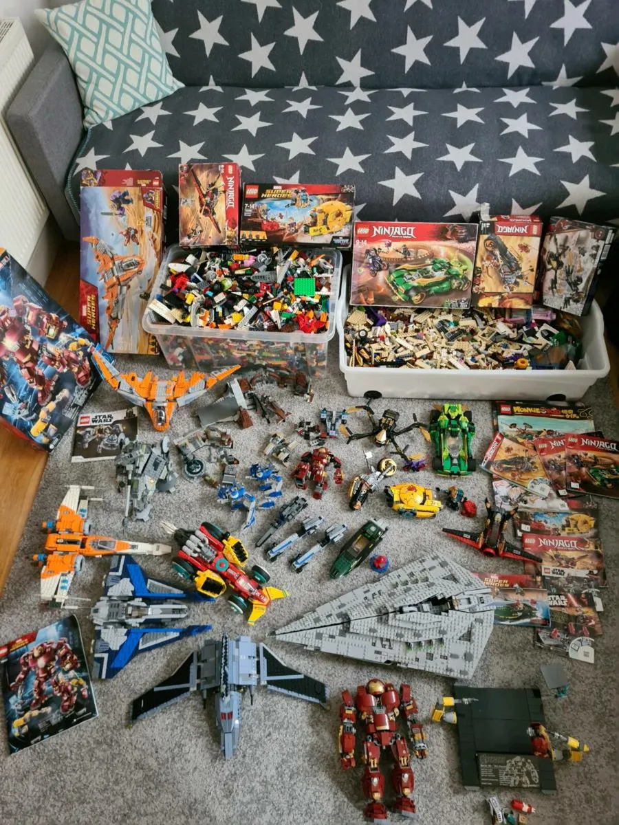 Lego lot, star wars, ninjago, around 35kilos