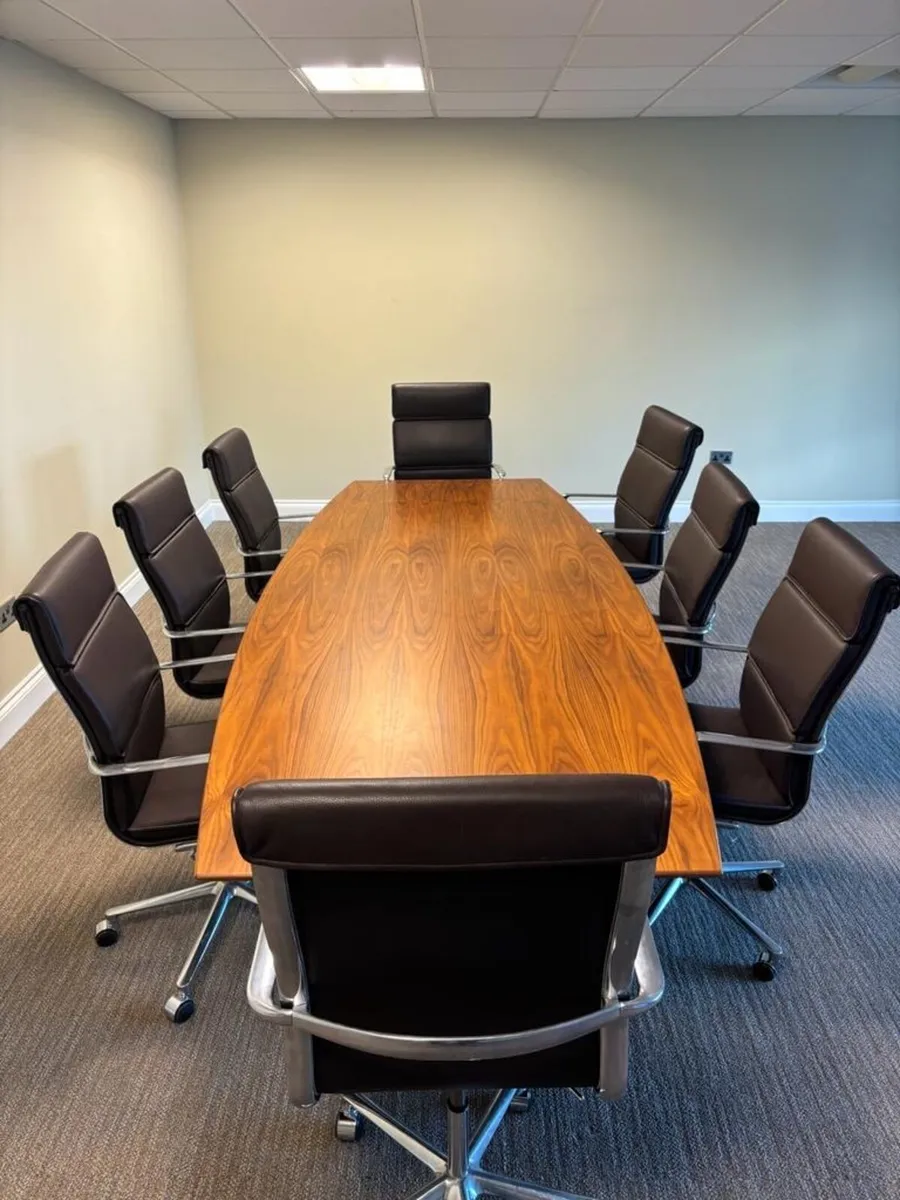 Boardroom Table & Chairs - Image 1