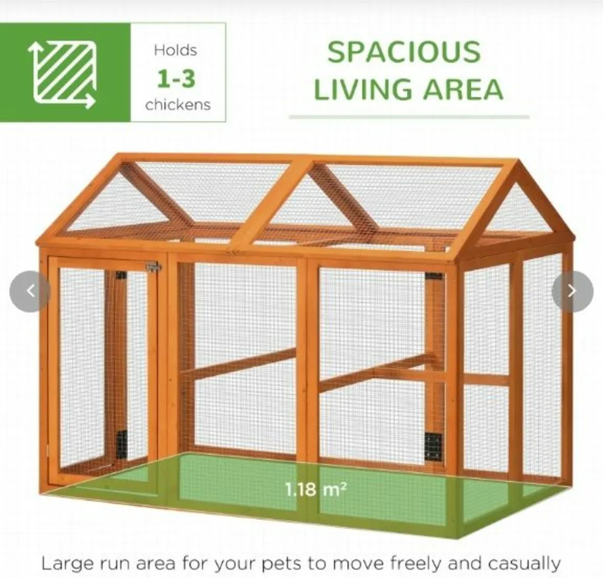 CHICKEN RUN 1.4M 2.8M EXTENDABLE - Image 4