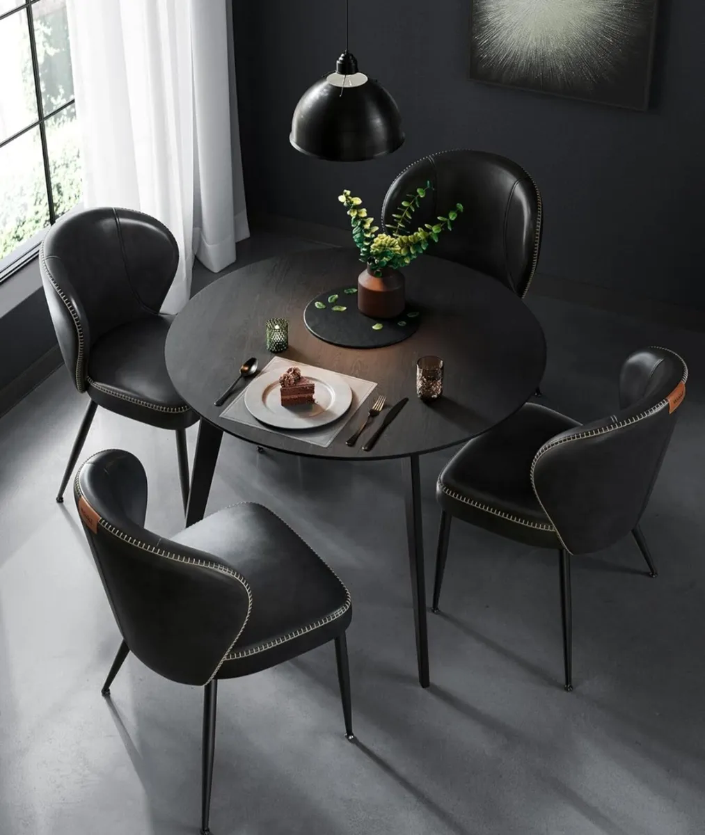 Dining Room Chairs, Set of 4 - Image 4