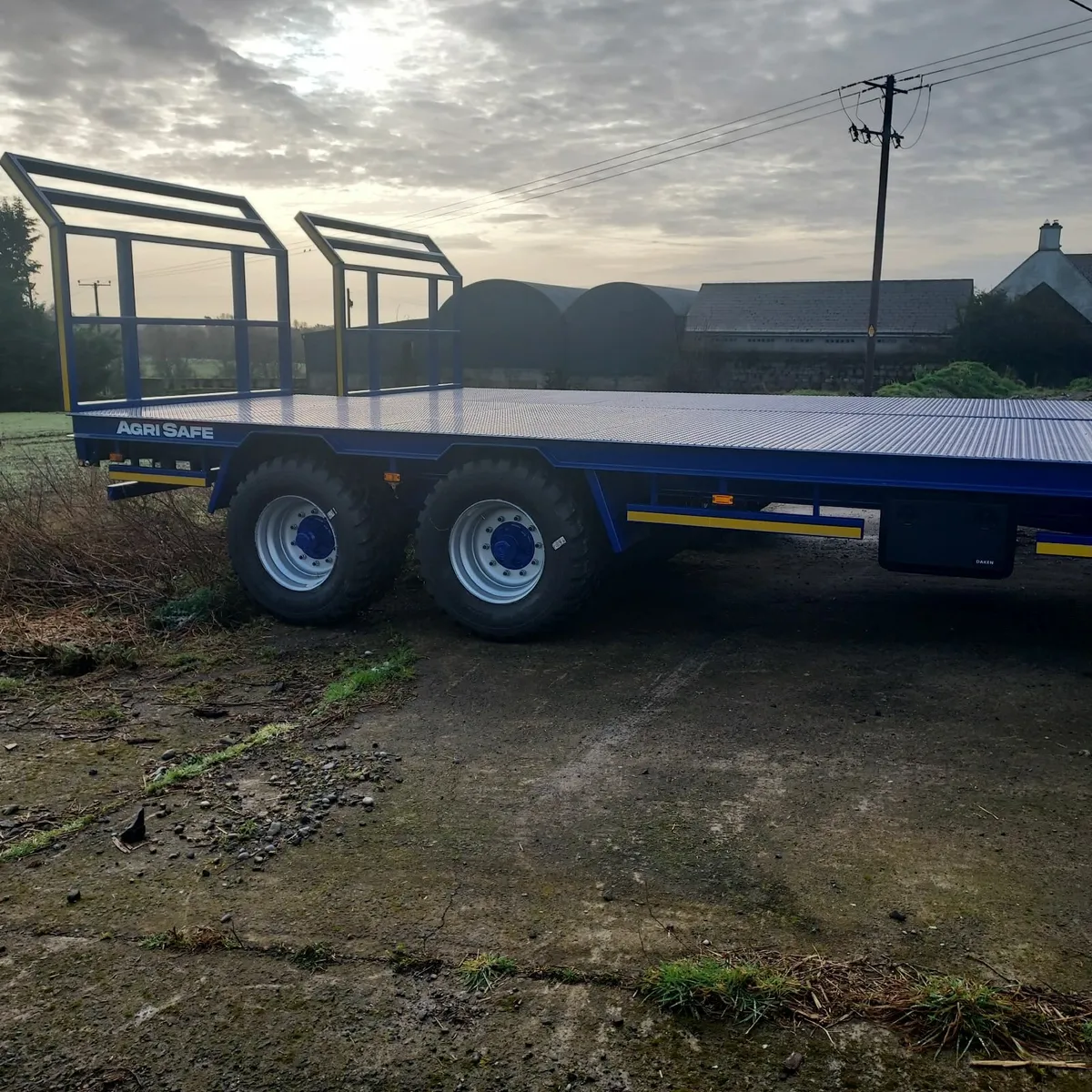 Agrisafe Twin axle bale trailers *** NEW*** - Image 4