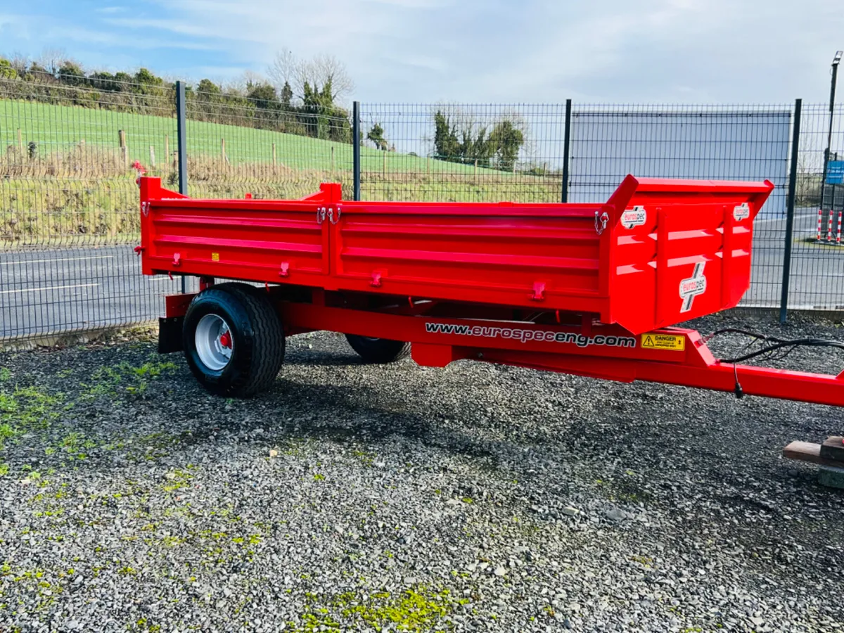 Eurospec Heavy Duty 13x7 Tipping Trailer IN STOCK - Image 2