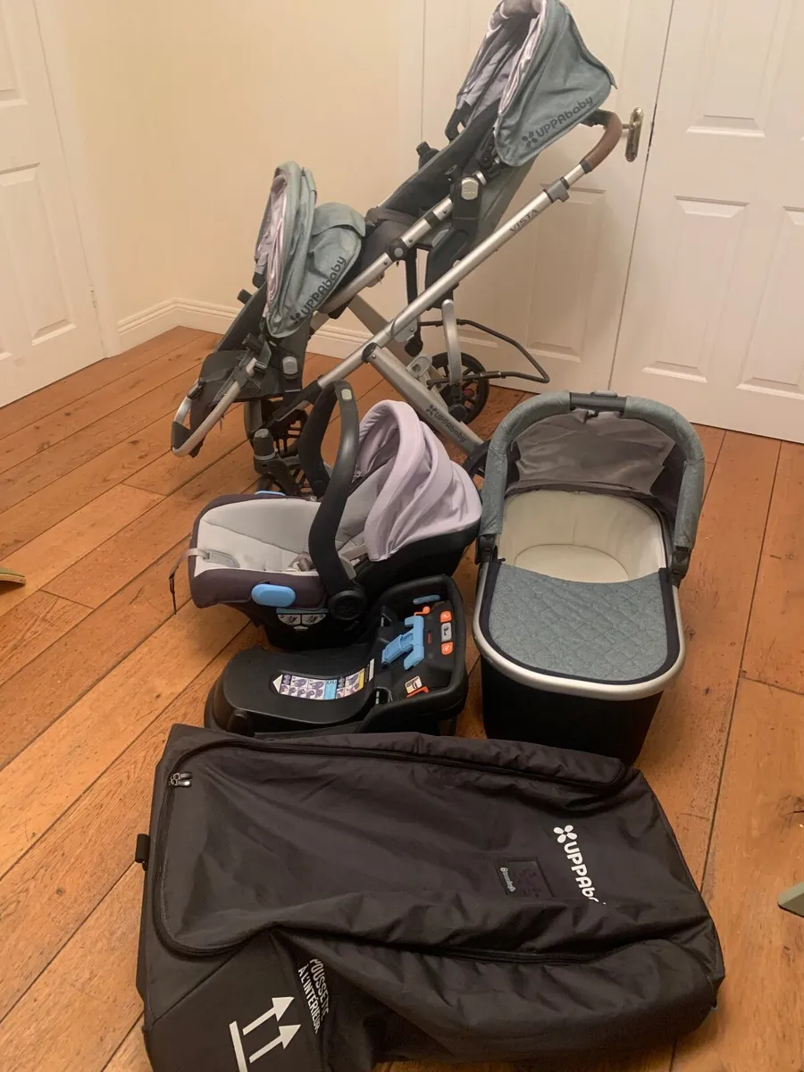 UppaBaby Vista V2 2018 Double Travel System