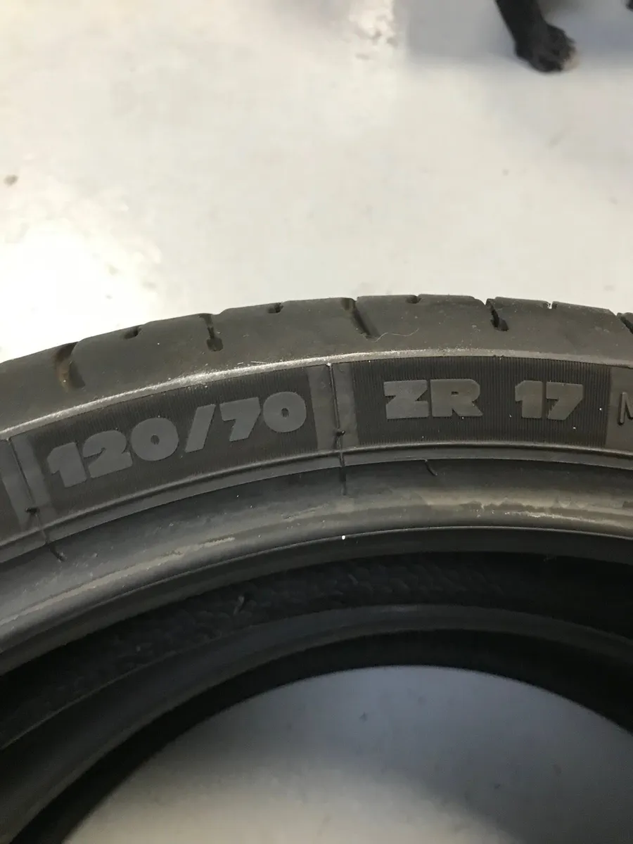 Motorcycle tyres for sale in Co. Dublin for €150 on DoneDeal