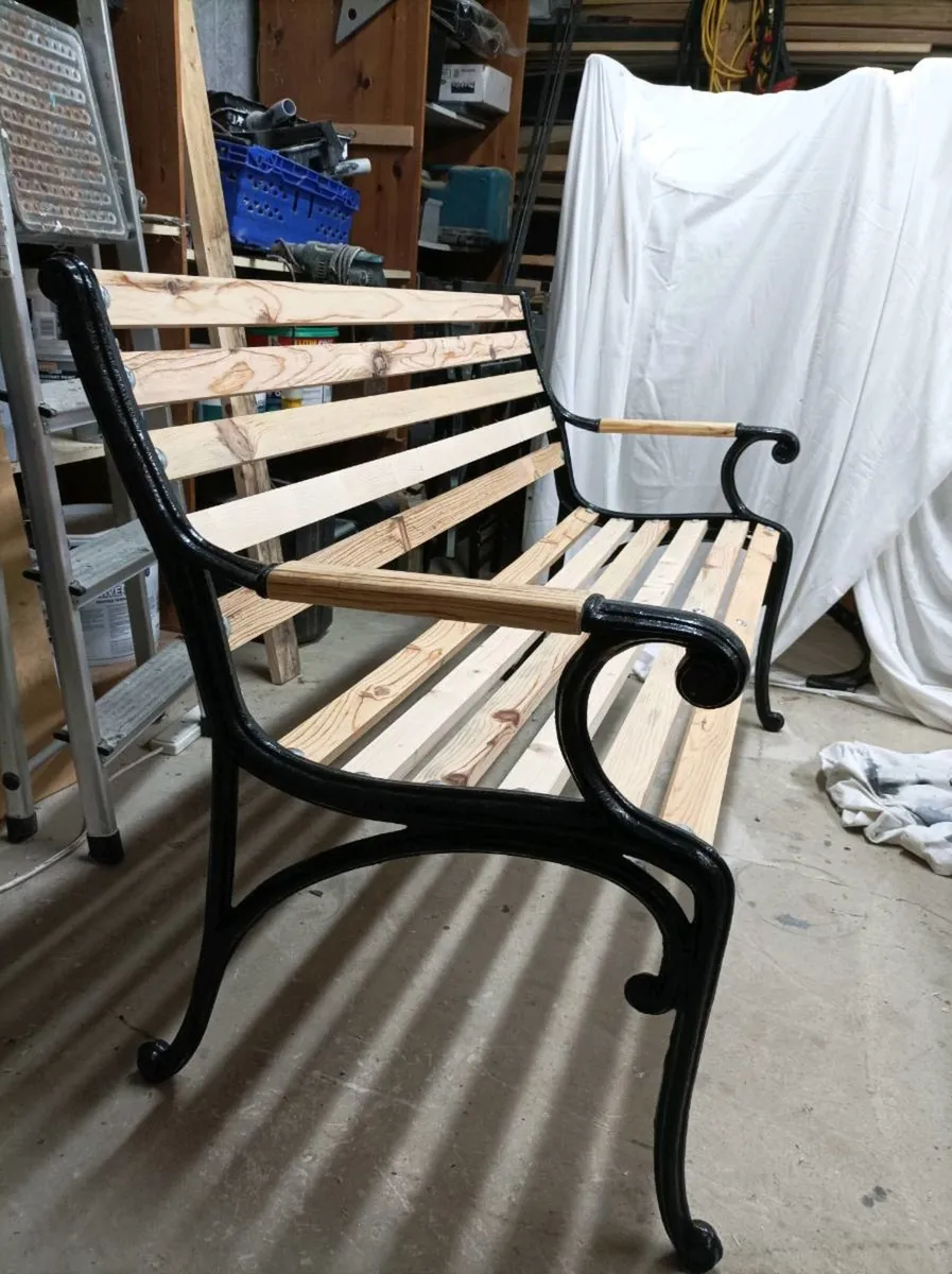 Cast iron bench ends 2024 for sale