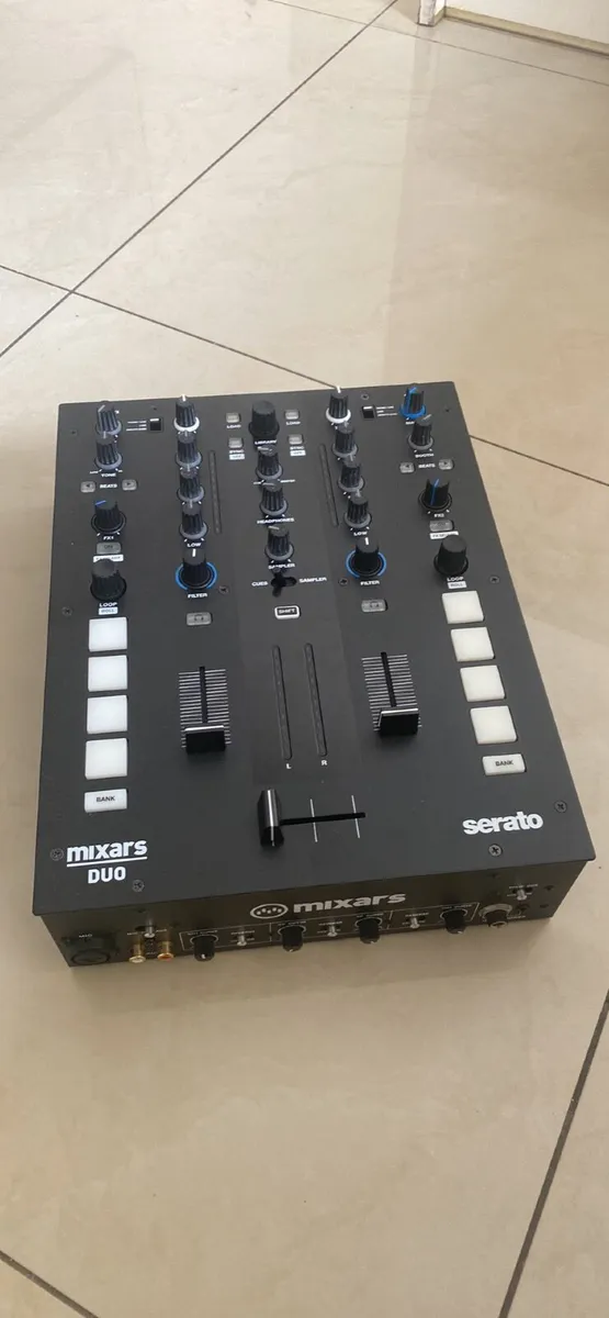 Mixars Duo 2 channel Mixer & Serato Vinyl - Image 1