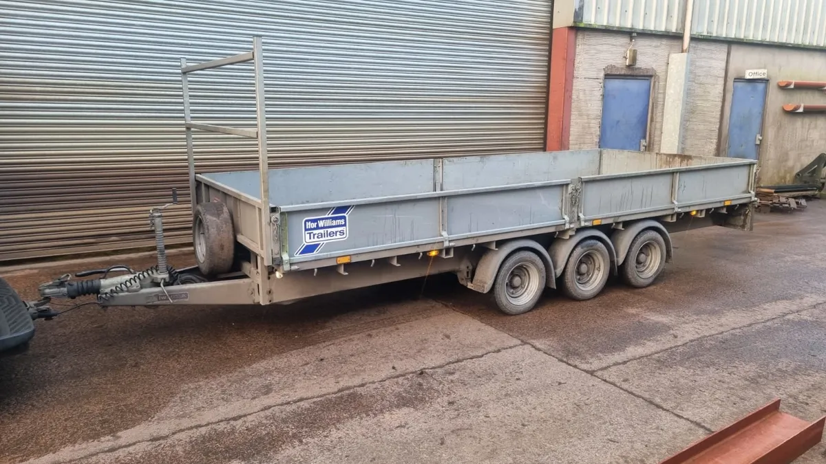 Ifor Williams Trailer 16ft 6-6