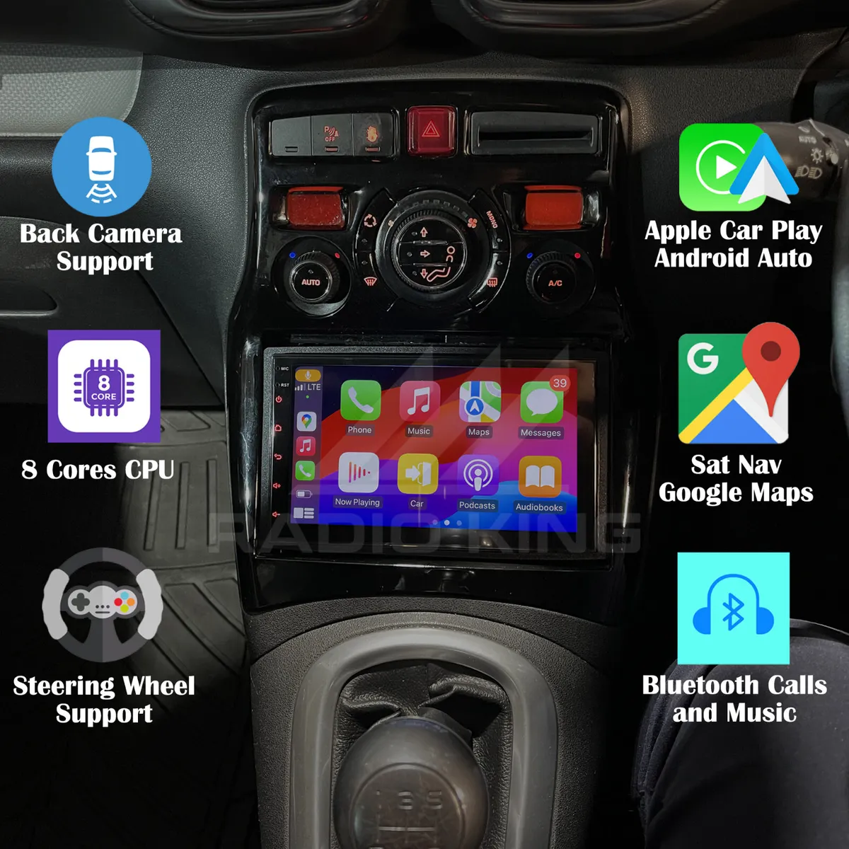 PREMIUM CARPLAY CITROEN PICASSO ANDROID AUTO - Image 1