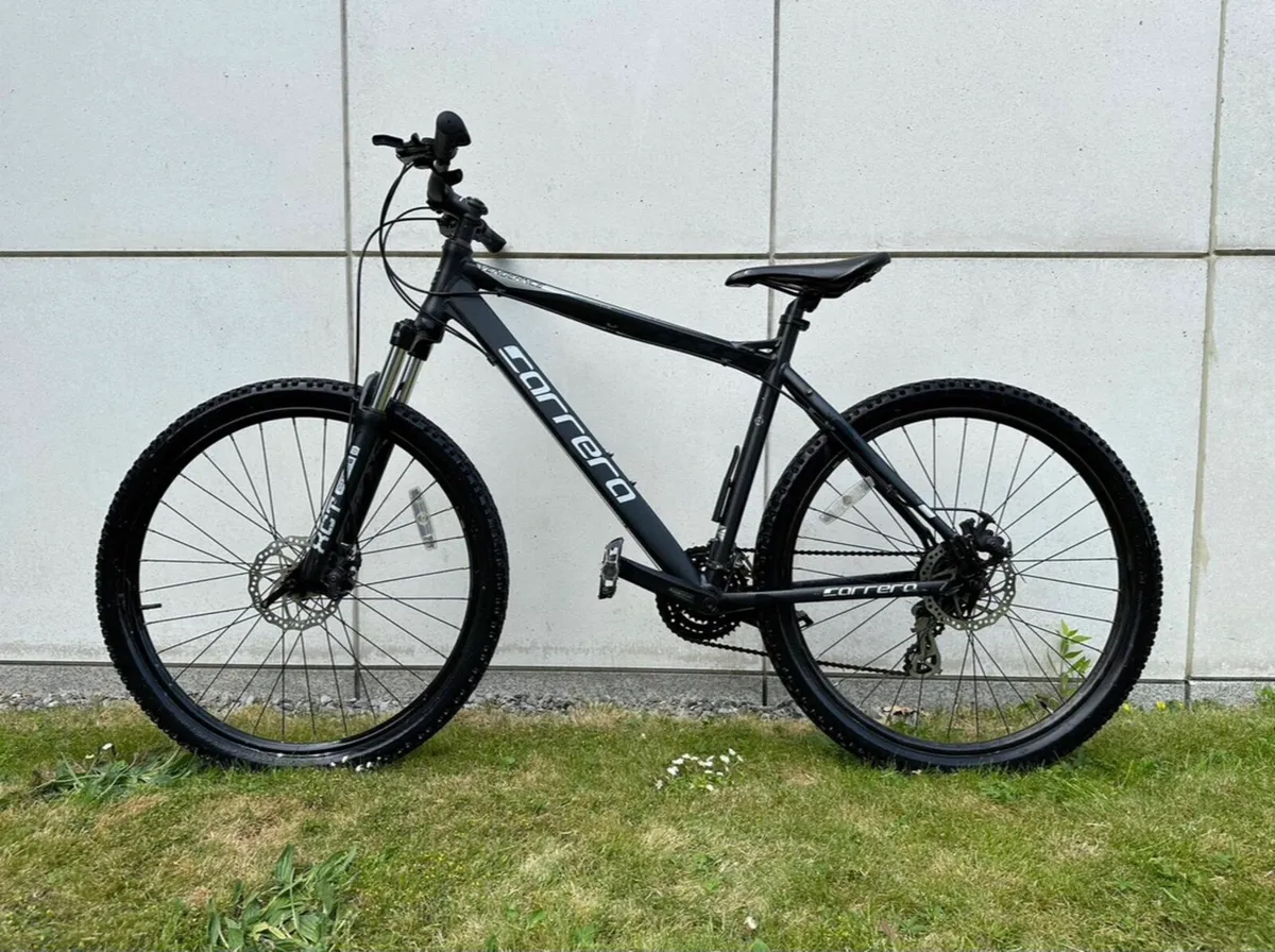 Carrera vengeance mountain bike black hot sale