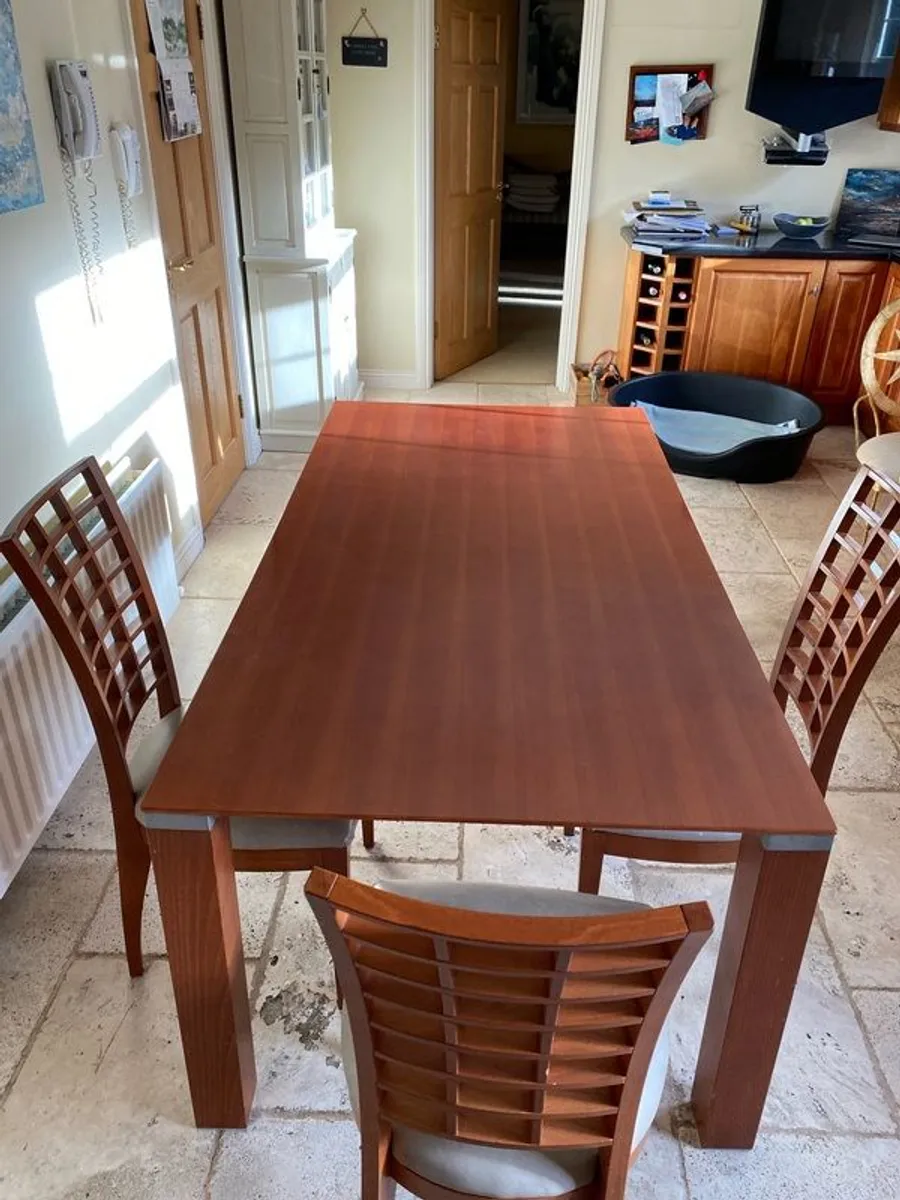 Large Table & 6 Chairs for sale in Co. Wexford for €500 on DoneDeal