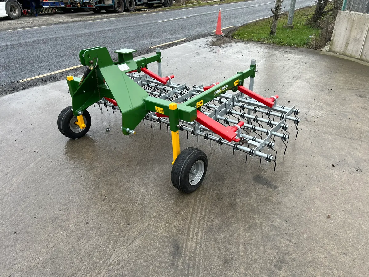 *** RAKEMAN 3000 SPRING TINE HARROW ***