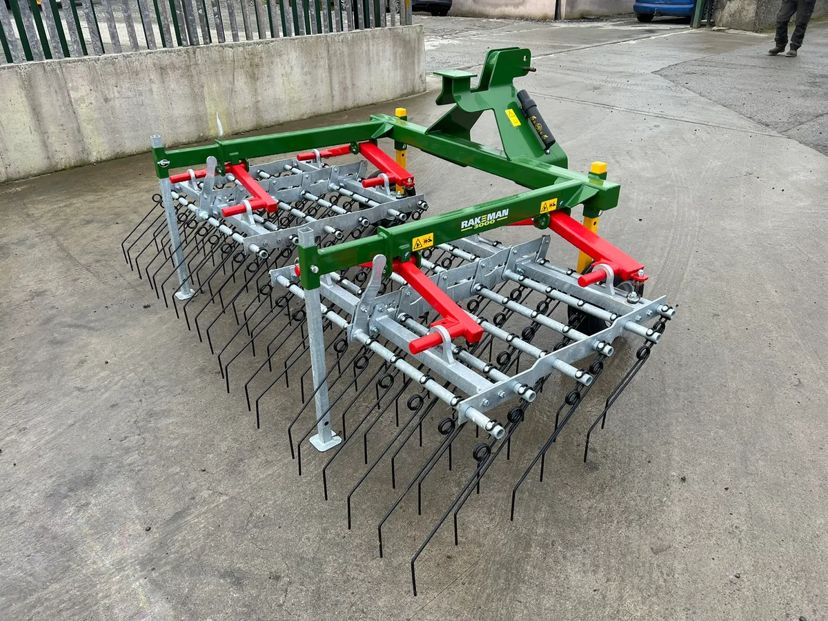 *** RAKEMAN 3000 SPRING TINE HARROW *** - Image 3