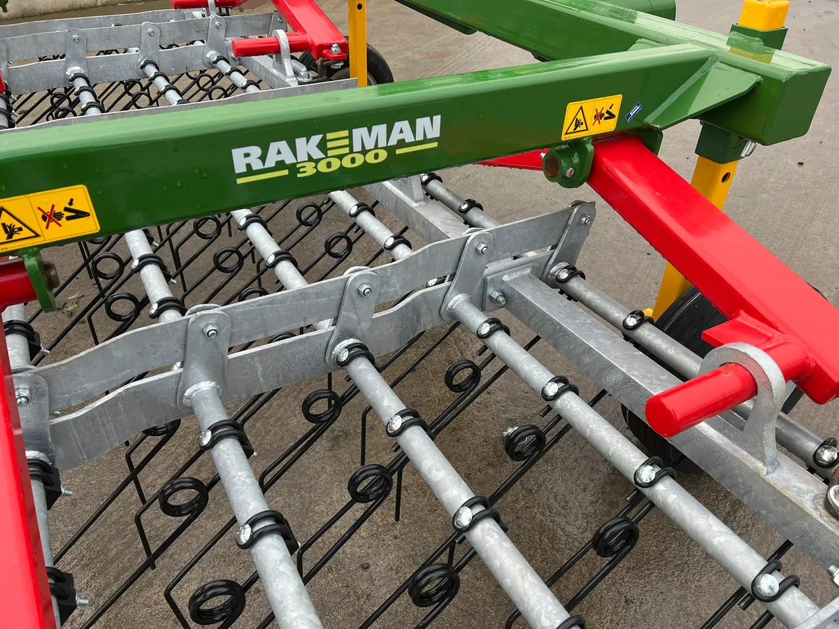 *** RAKEMAN 3000 SPRING TINE HARROW *** - Image 4