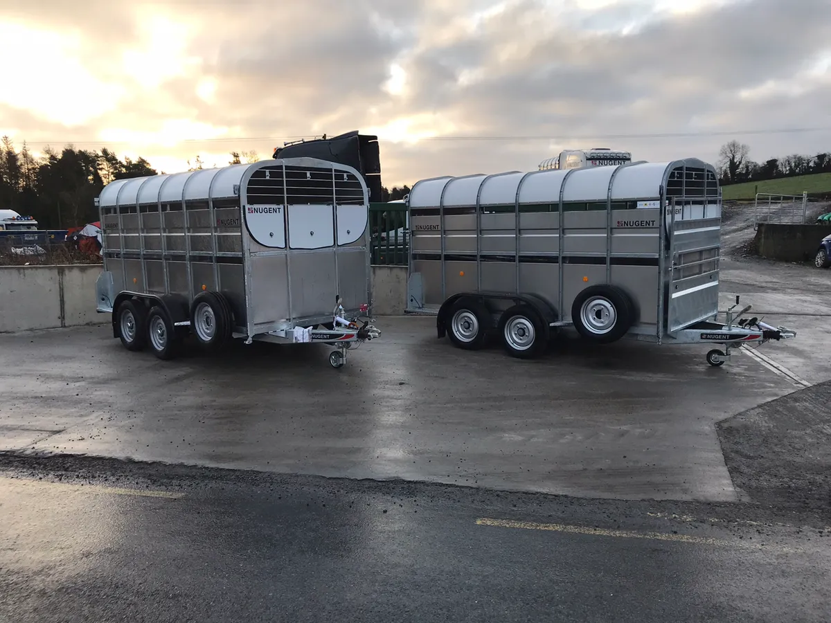 ***NUGENT LIVESTOCK CATTLE TRAILERS*** - Image 1