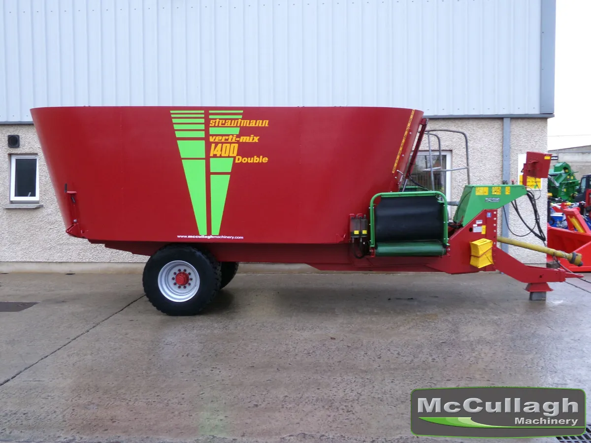 Used Strautmann Verti-mix 1400 Double Auger Feeder - Image 2