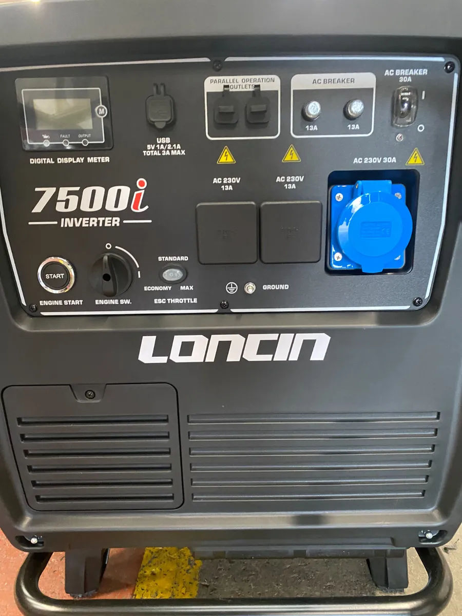 Loncin 8kva Petrol inverter Generators - Image 3