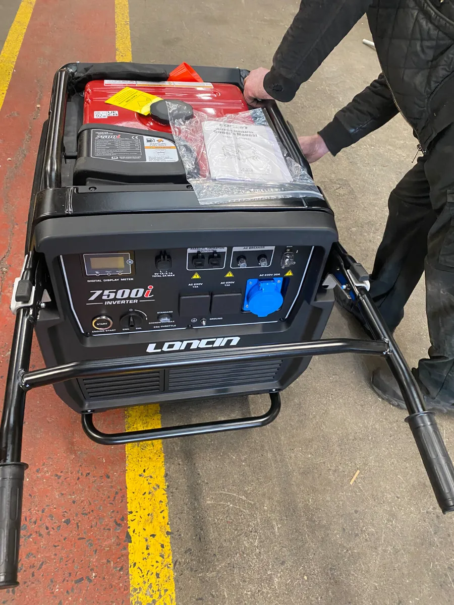 Loncin 8kva Petrol inverter Generators - Image 4