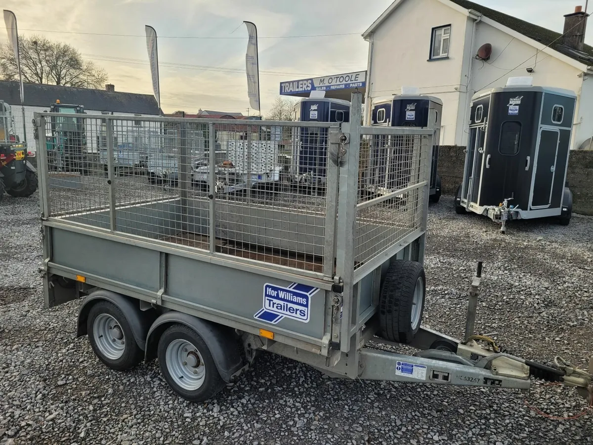 IFOR WILLIAMS   8' x 5' DROPSIDES  TRAILER