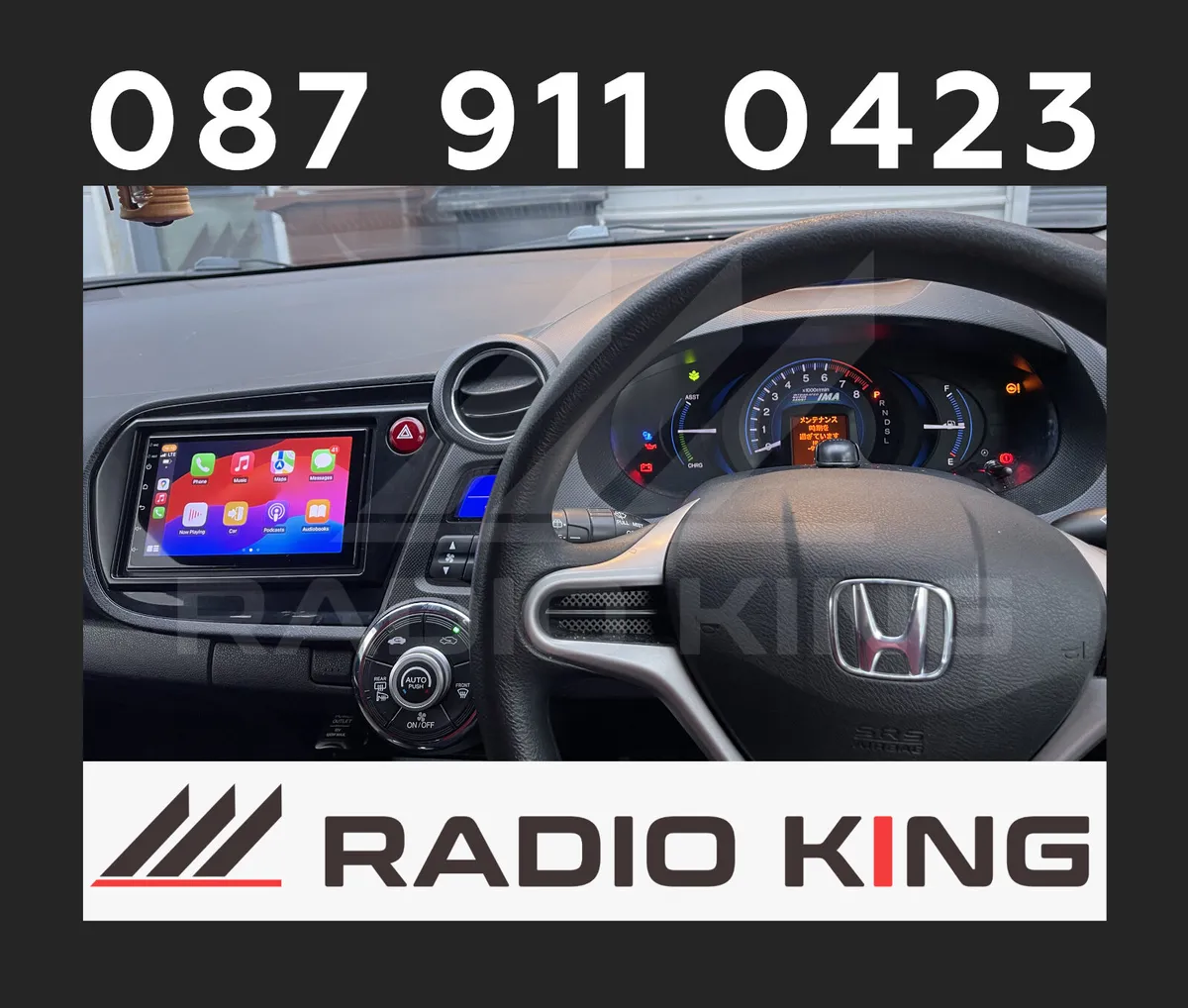 PREMIUM CARPLAY HONDA INSIGHT ANDROID AUTO RADIO - Image 2