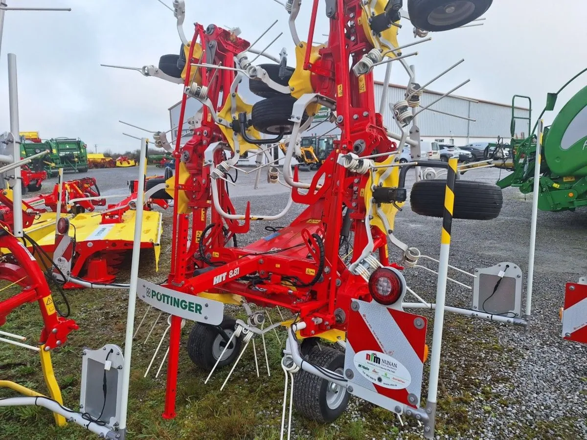 NEW POTTINGER TEDDERS 3 POINT LINKAGE. - Image 3