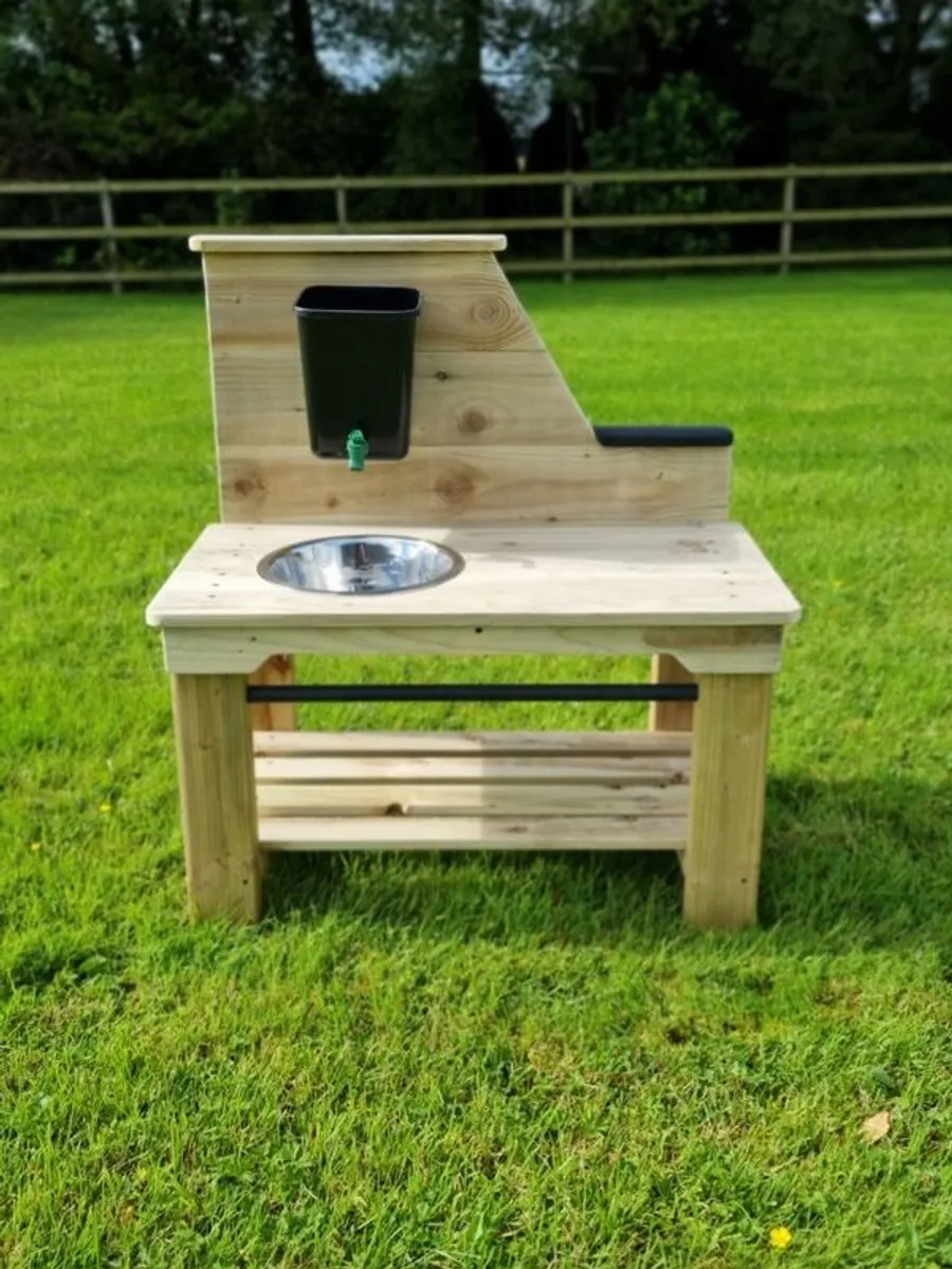 Mini Mud Kitchen - Kids Play kitchen - Image 3