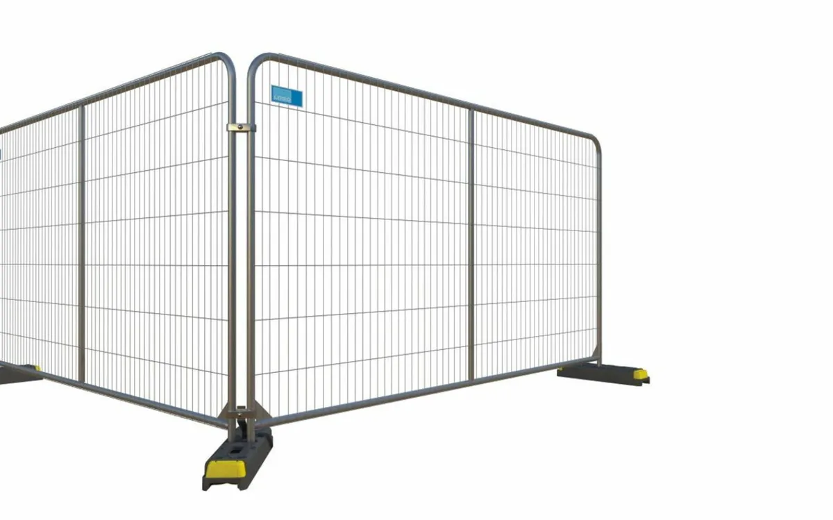 Temporary Fencing Panels - Pedestrian Barriers - Image 1