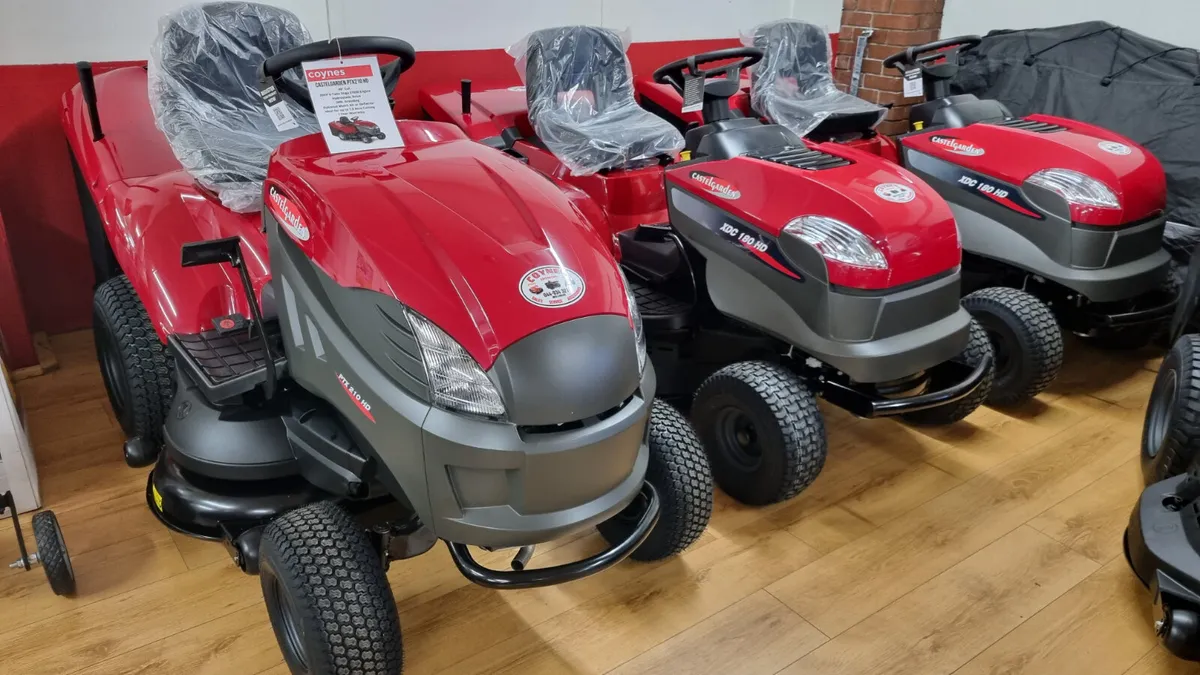 Castlegarden Ride On Lawnmower SALE!!! - Image 3