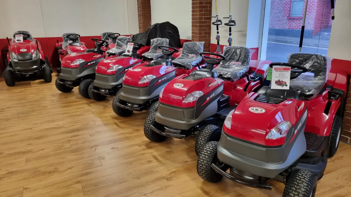 Castlegarden Ride On Lawnmower SALE!!! - Image 2