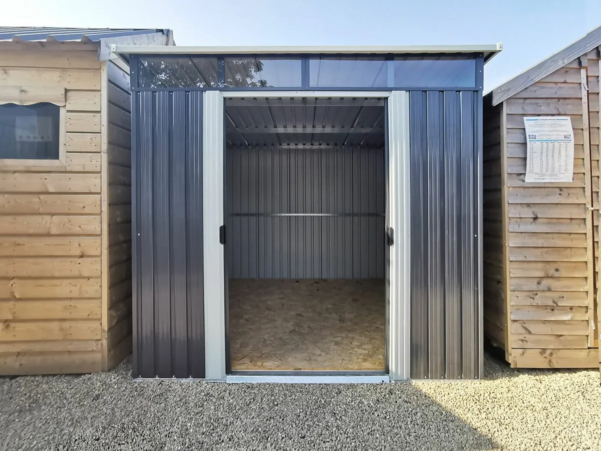 Steel Pent Shed - Image 2