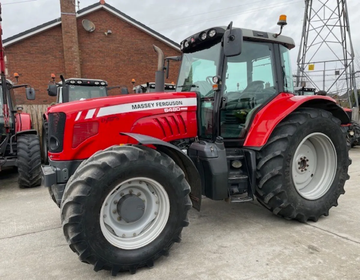 2010 Massey Ferguson 6480 - 50K & Air, Full Susp. - Image 2