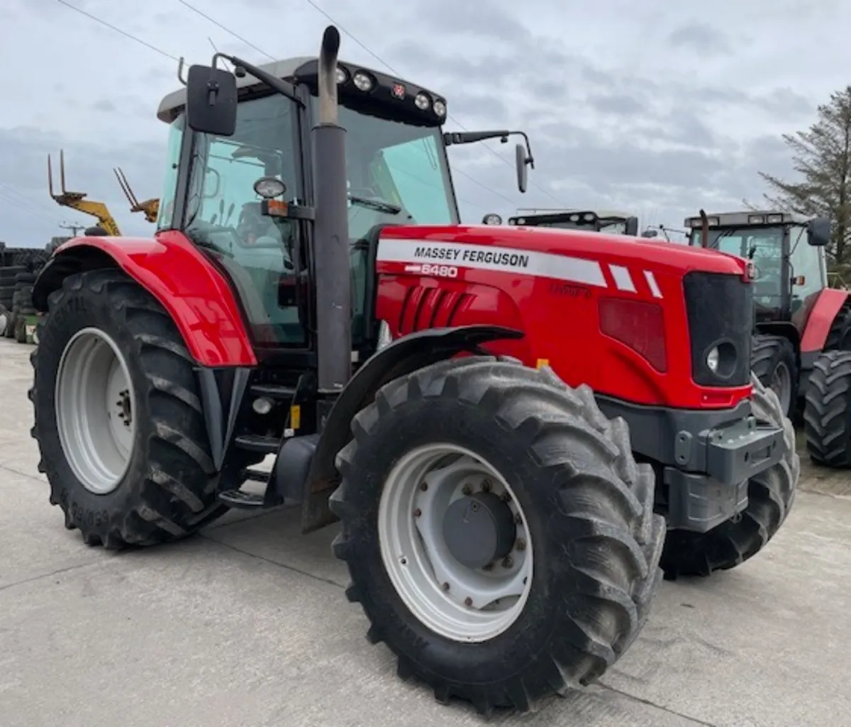 2010 Massey Ferguson 6480 - 50K & Air, Full Susp. - Image 1