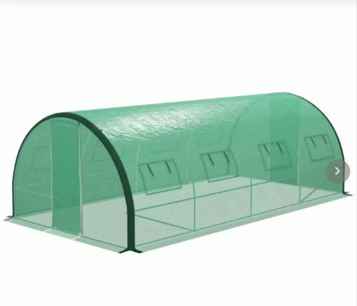 POLYTUNNEL  2 DOORS UPGRADED - Image 2