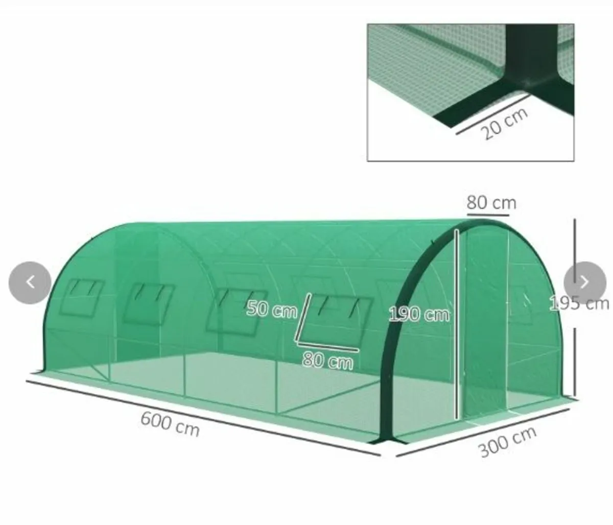 POLYTUNNEL  2 DOORS UPGRADED - Image 4