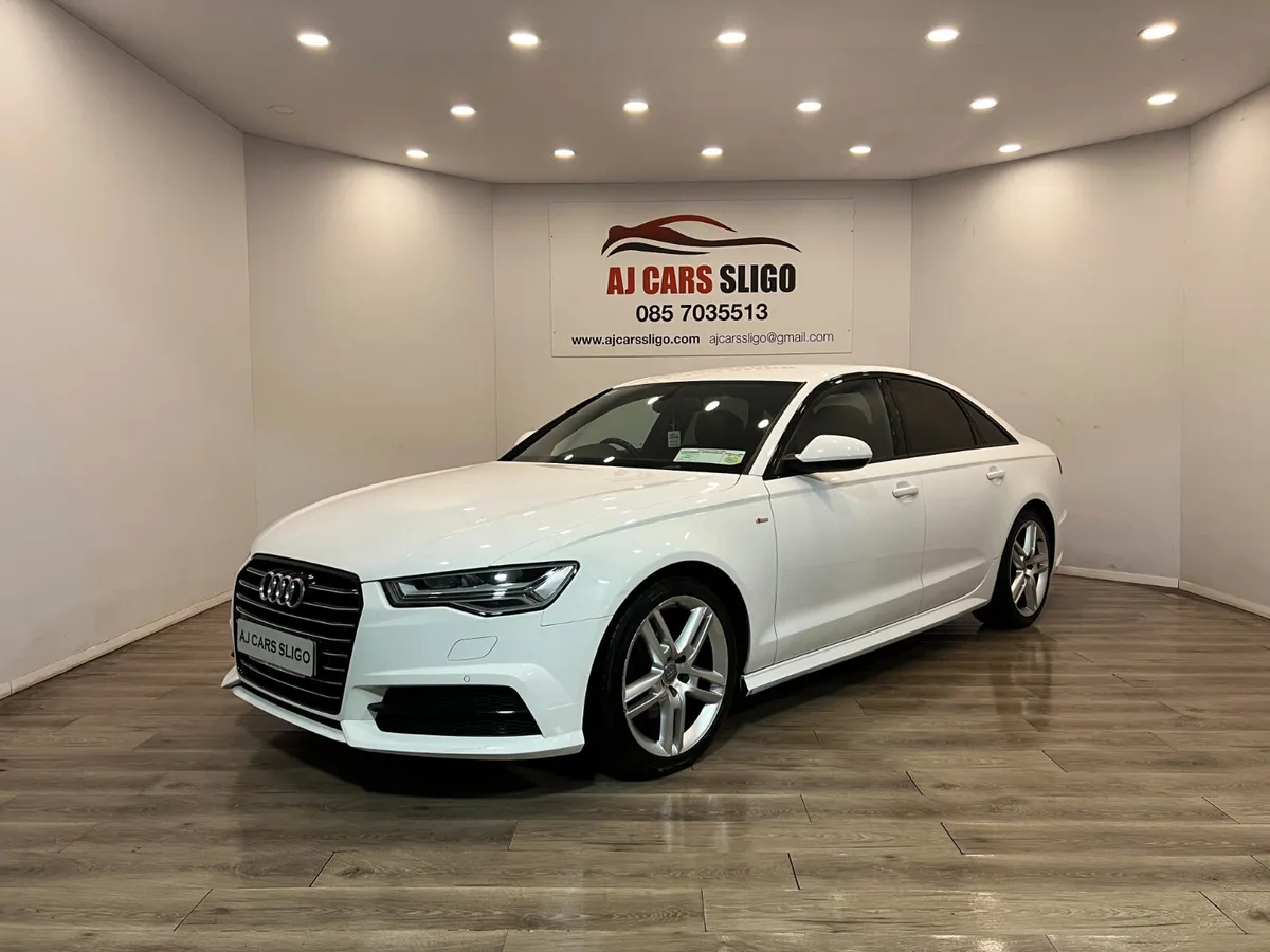 LOVELY AUDI A6 S-LINE ULTRA 190BHP BLACK PACK 2016 - Image 1