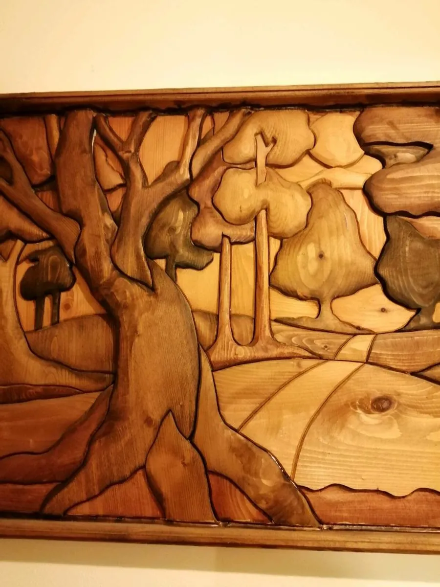 Stunning Handcrafted wooden picture - Image 3