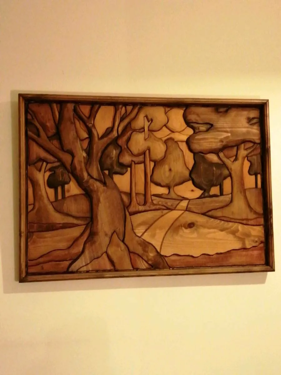 Stunning Handcrafted wooden picture - Image 2