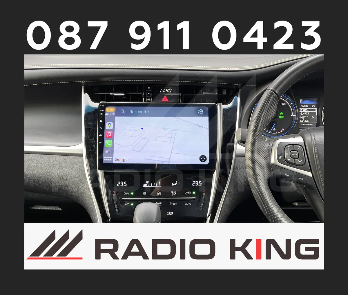 PREMIUM CARPLAY TOYOTA HARRIER ANDROID AUTO AUDIO - Image 4