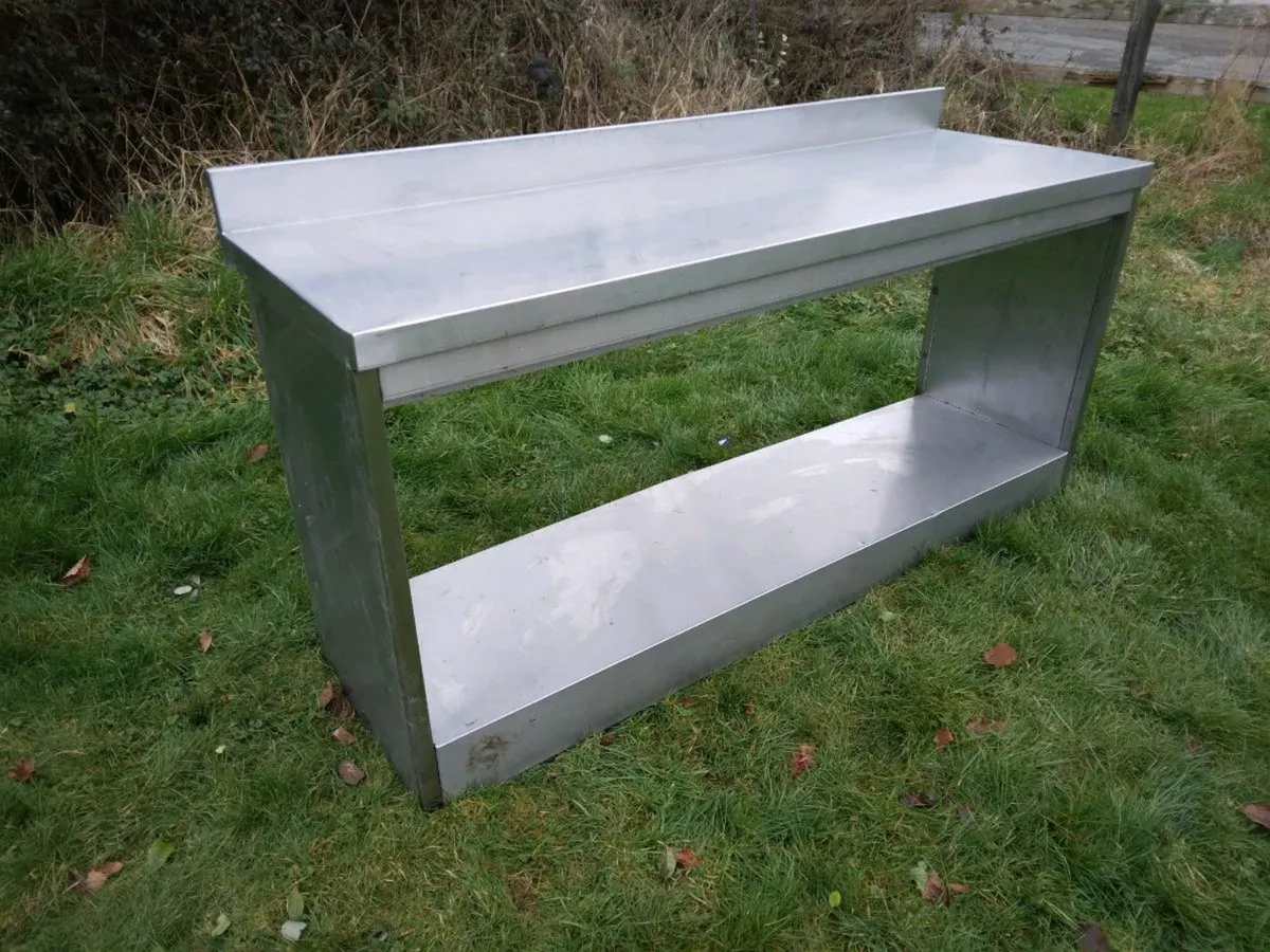 Stainless steel tables etc - Image 2