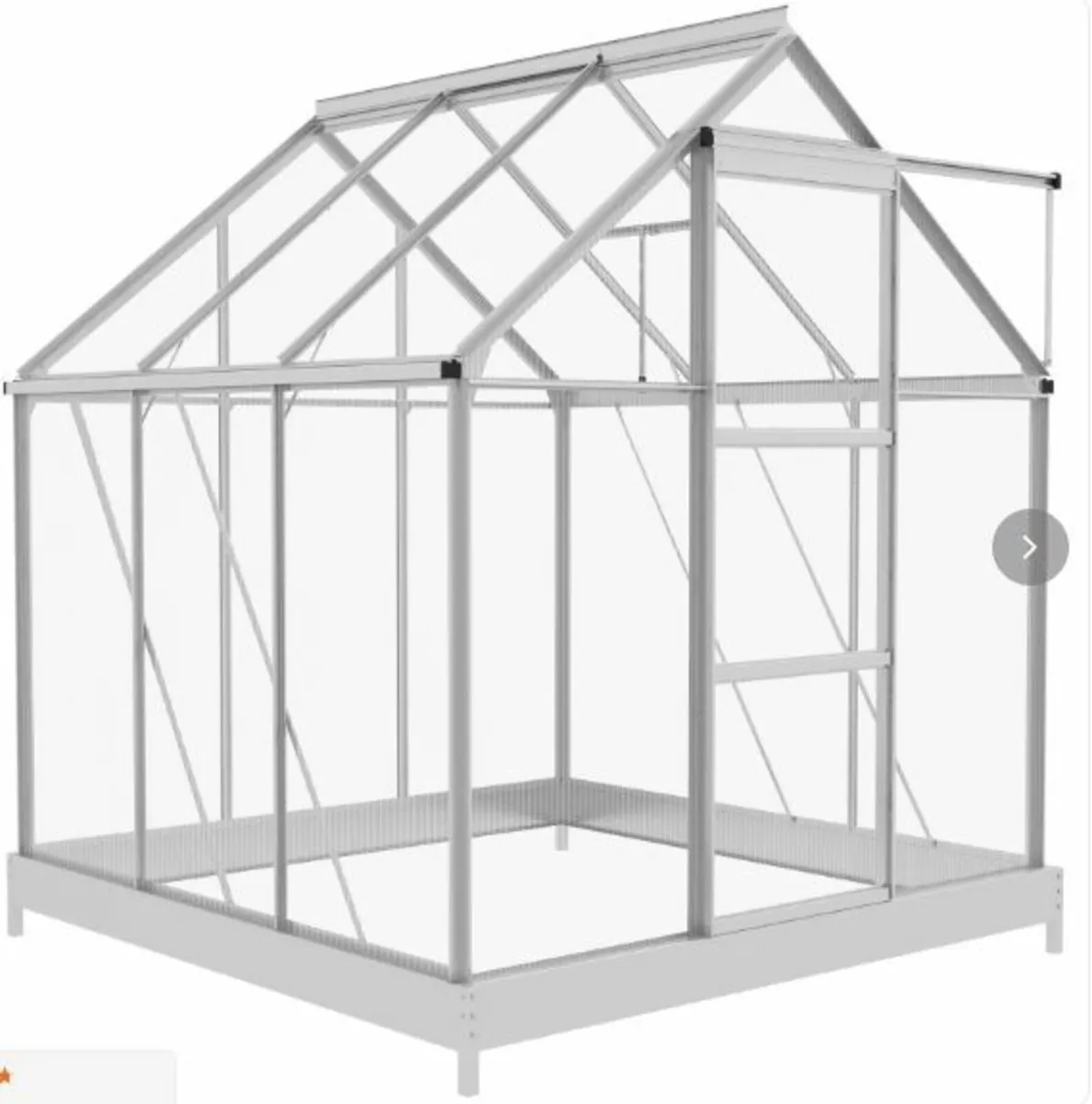 GREENHOUSE 6FT X 6FT - Image 1