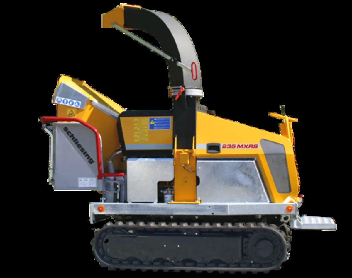 Schliesing 235 MXRS Fixed Track Wood Chipper - Image 1