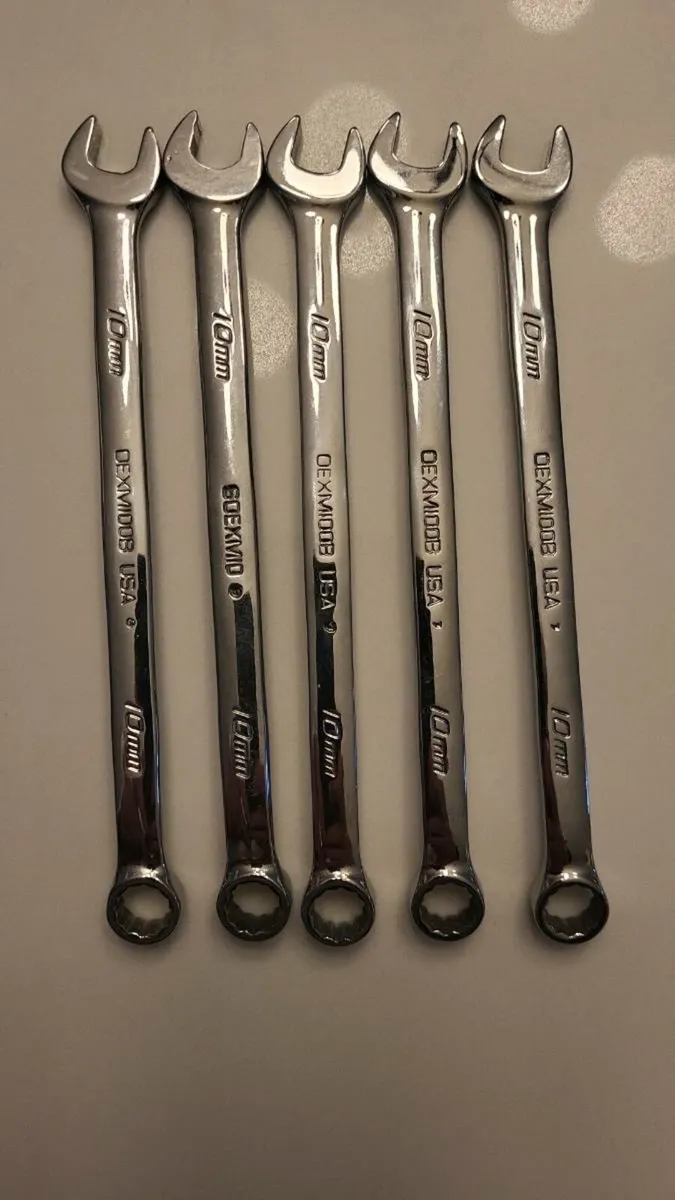 Snap On 10mm Spanners x 5