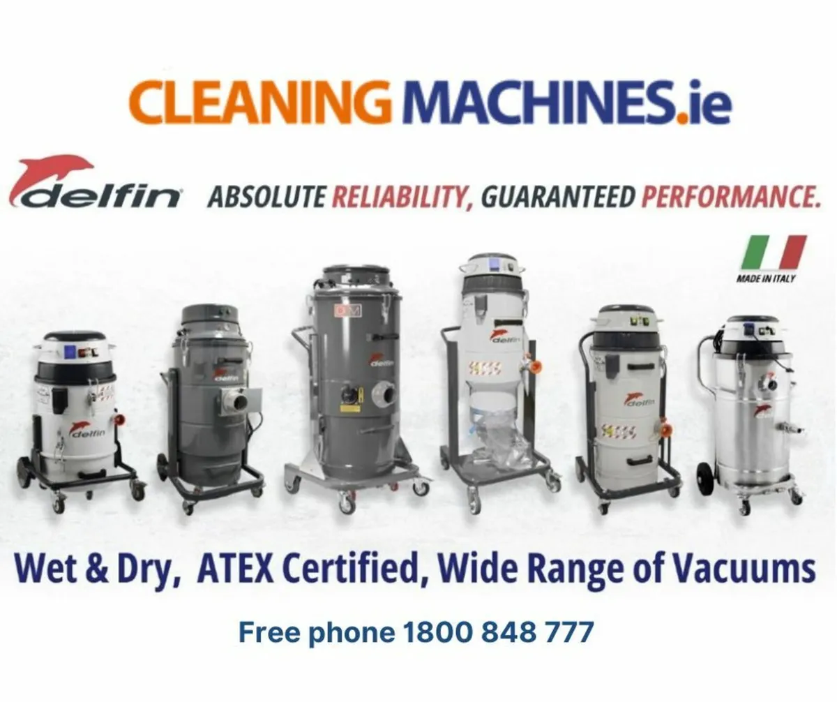 Delfin Industrial vacuums - sales-service-hire - Image 2