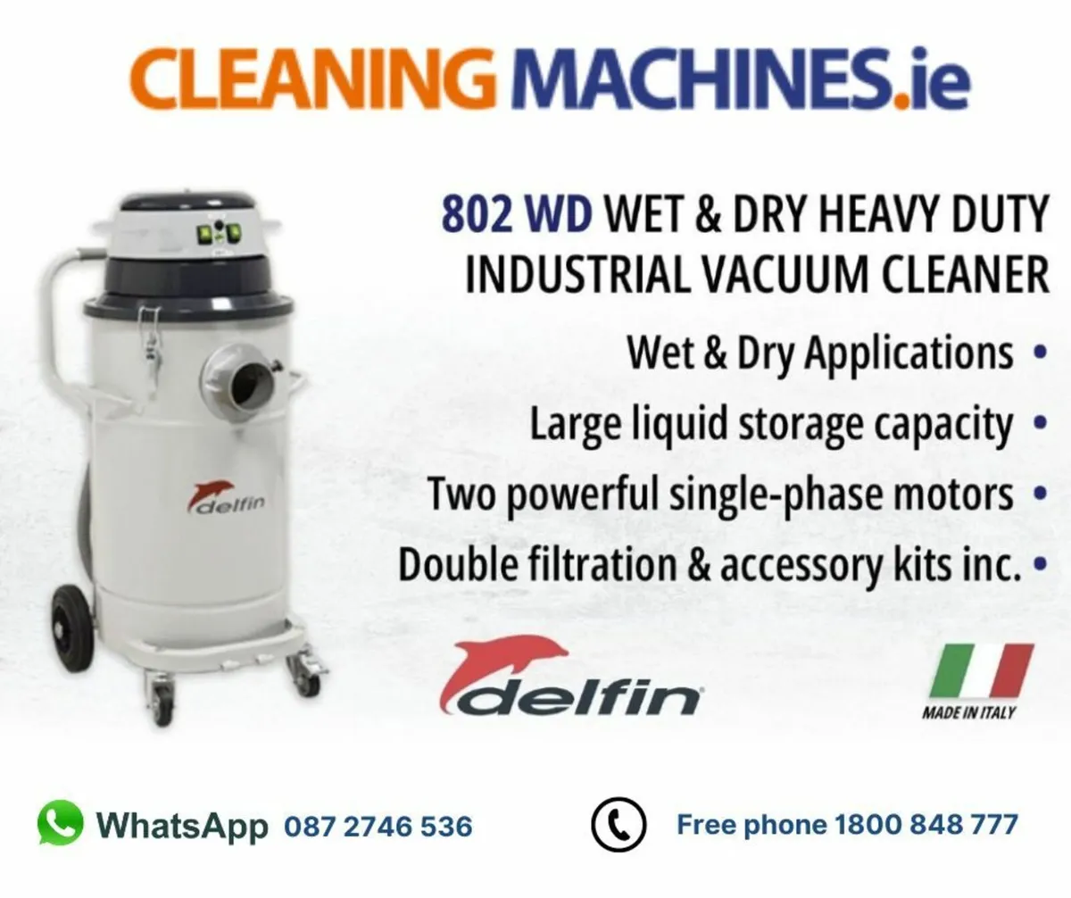 Delfin Industrial vacuums - sales-service-hire - Image 3