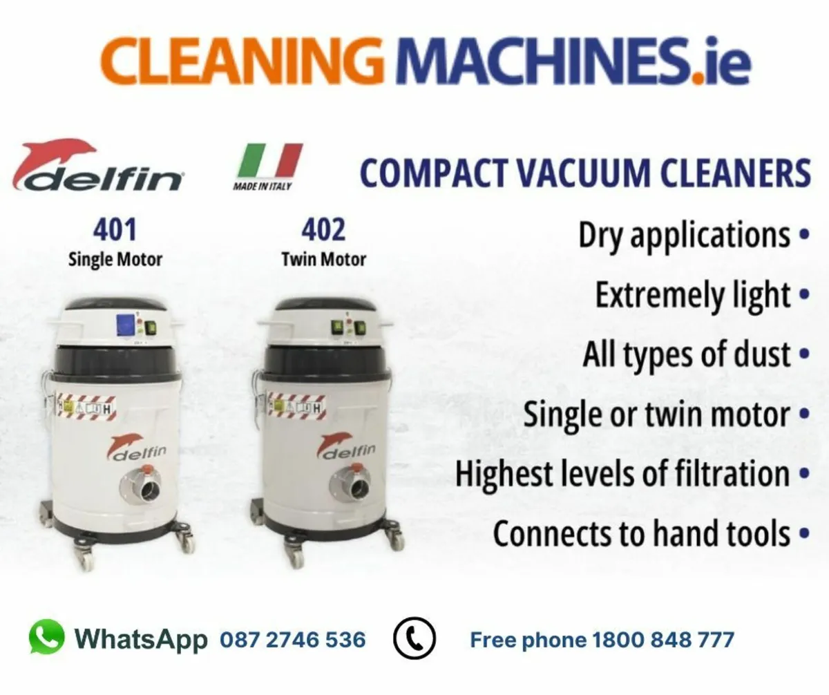 Delfin Industrial vacuums - sales-service-hire - Image 4