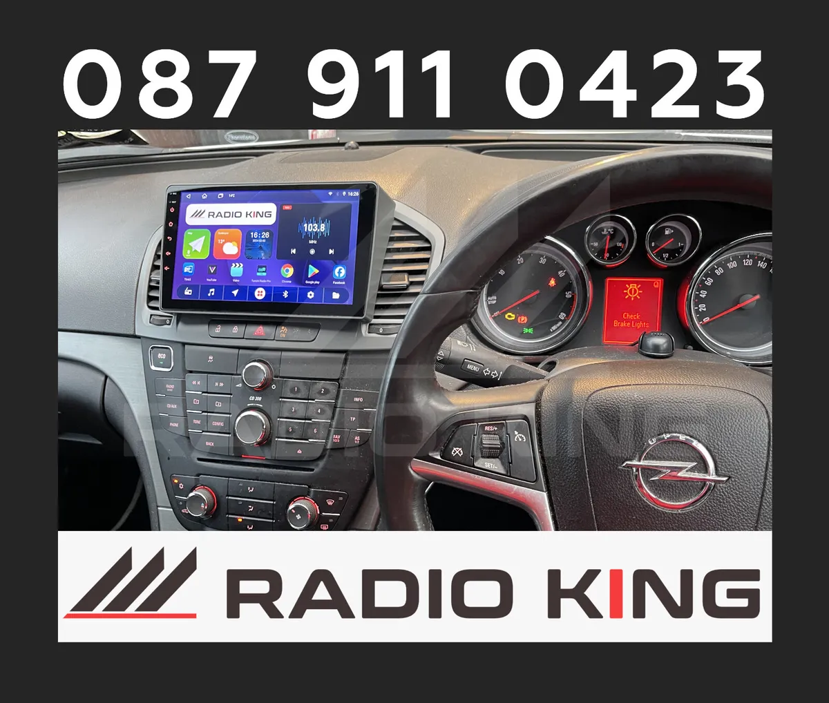 PREMIUM CARPLAY OPEL INSIGNIA ANDROID AUTO RADIO - Image 2