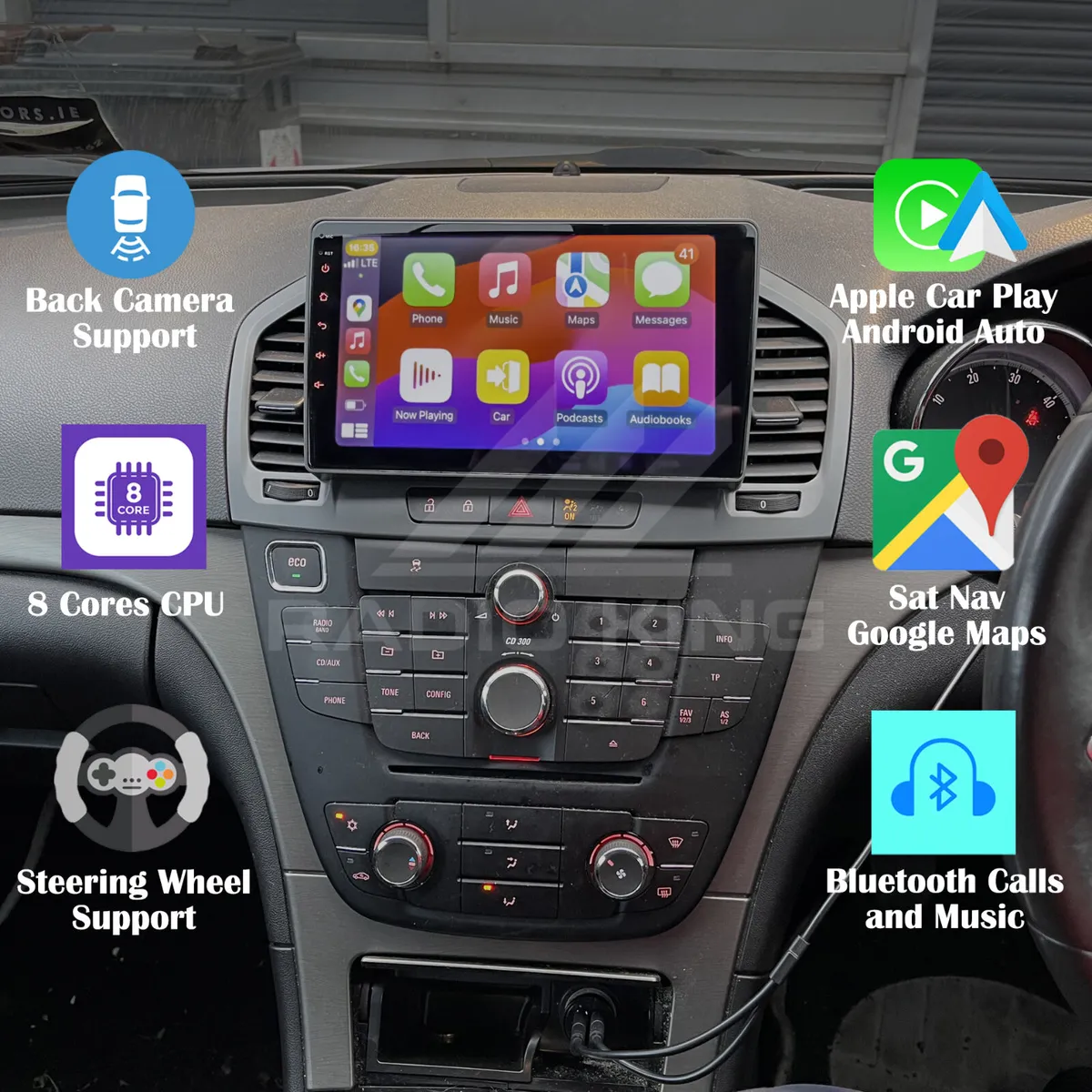 PREMIUM CARPLAY OPEL INSIGNIA ANDROID AUTO RADIO - Image 1