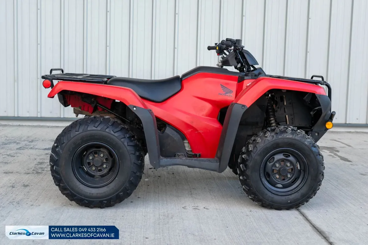 2021 Honda TRX420FE Quad - Image 3