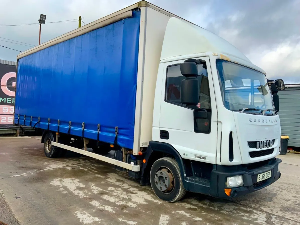 Iveco Euro Cargo 24ft Curtain Side Euro6 - Image 2